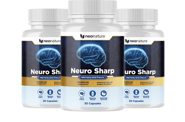 3 bottles of Neuro Sharp