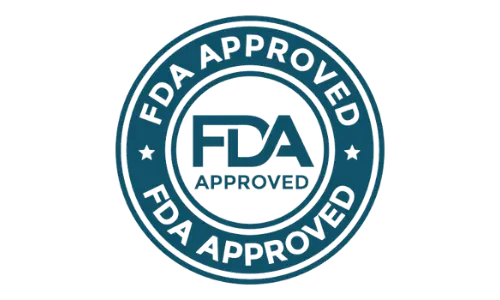 FDA Approved facility badge
