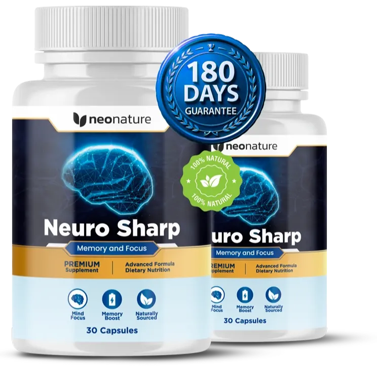 Neuro Sharp brain supplement detailed view